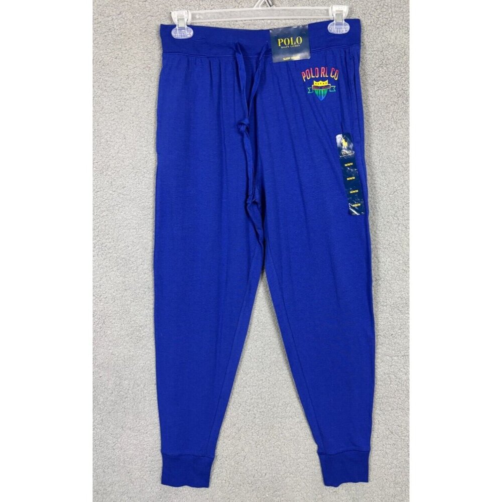 Polo Ralph Lauren Men's Polo Sleep Pants Graphic Print Blue Medium NWT's.